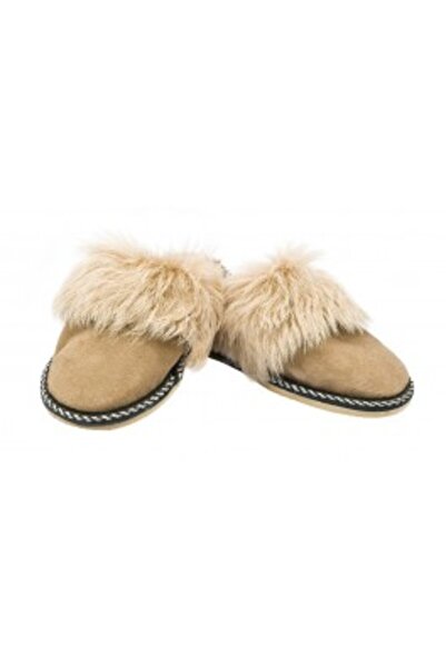 PFA CIOCARLAN ELENA C027 - Παντόφλες από γούνα και δέρμα για παιδιά 5 ετών