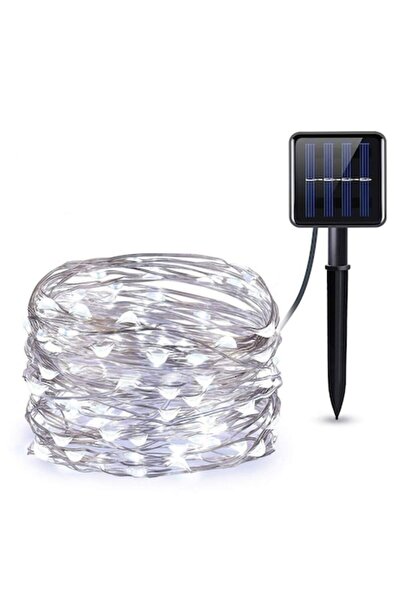 Seve Shop SeveShop Șnur luminos LED decorativ solar pentru exterior, 100 LED-uri, IP65, 210 lm, 8 moduri