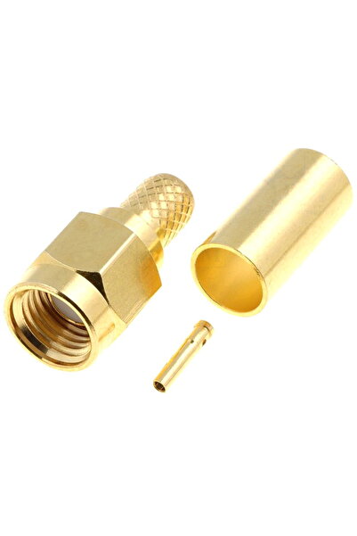 OEM Mufa SMA reverse mama drept RG58 crimpat pe cablu SMA-011RP