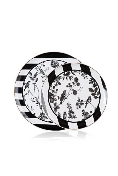 ACAR 5474 Blate Stella Porcelain 7 Piece Cake Set