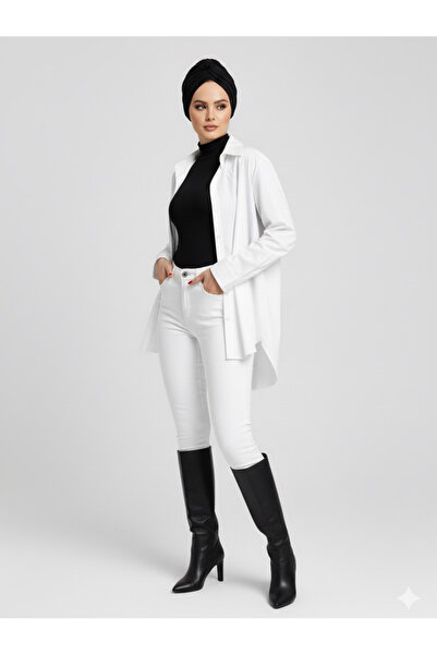 blck & premium Women's Long Sleeve Half Fisherman Lycra Combed Cotton Badi