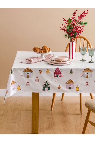 LC Waikiki Two Mt Shop Quality Lcw Home Mixed Poplin Printed 150X200 cm Table...