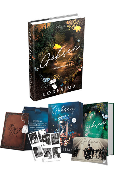 Ephesus Yayınları Gökçen-3: Güz Yağmurları Ciltli ve Özel Seri-Gökçen 4 - Cil...