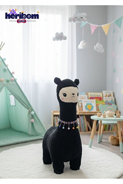 Heribom 70 Cm Oyun & Uyku Arkadaşı Peluş Alpaka Lama Peluş Oyuncak