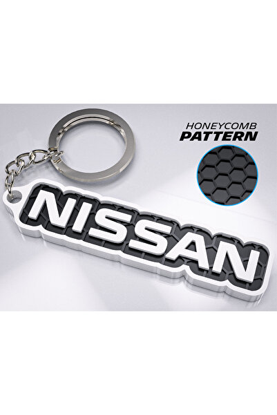 TriVox3D Car Brand Logo Keychain