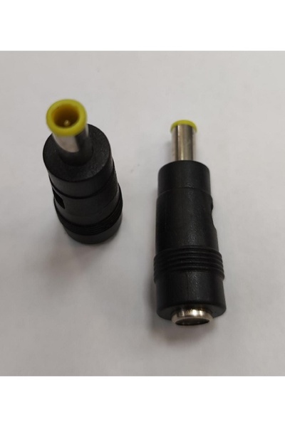 OEM DC power adapter plug 2.1x5.5 mm female to 5.5x1.1 mm with Pin inside male