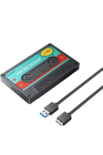 Orico Rack SSD/HDD USB3.0 2.5" SATA max. 5Gbps 2580U3-V1-BK negru