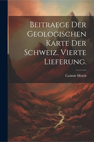 Legare Street Pr Beitraege der geologischen Karte der Schweiz. Vierte Lieferung.