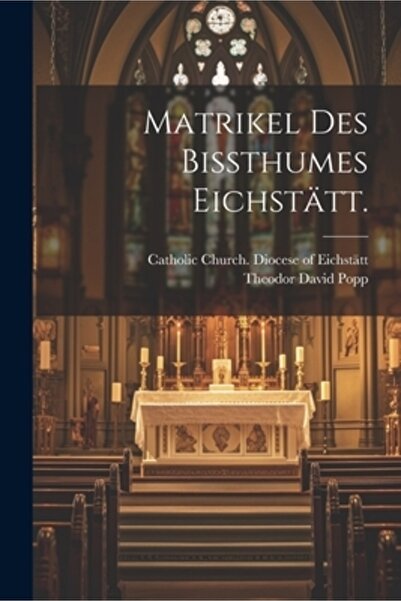 Legare Street Pr Matrikel des Bissthumes Eichst