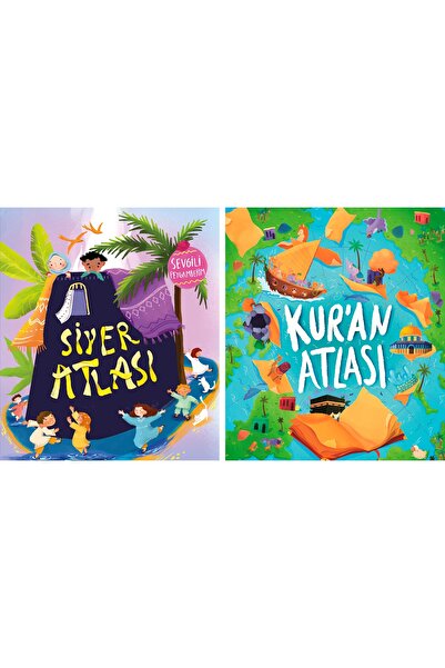 Timaş Çocuk Gülce Kur'an Atlası & Siyer Atlası