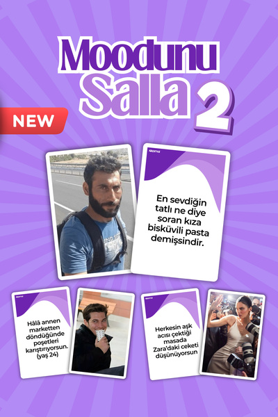 4koma Shake Your Mood Large Pack - Funny Fun Box Game - Friend Group Family Party New Year - Mood Card