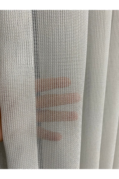 ÇOPURLAR PERDE Premium Tül Sağlam Dokuma Zarif ve Akıcı 1e3 Sık Pile