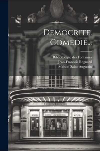 Legare Street Pr Democrite. Comedie...