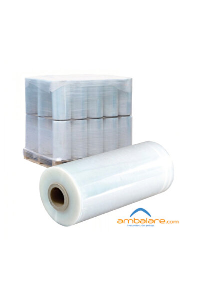 OEM Pallet of 46 Rolls Transparent Stretch Film, 50 cm, 14 kg NET, 1340 ml/roll, Automatic Use