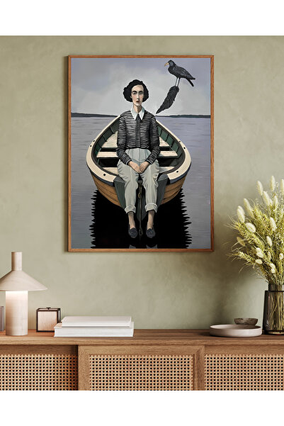 woodhomeworks Ένα τεμάχιο Διακόσμηση γραφείου σαλονιού ζωγραφική Vrynt