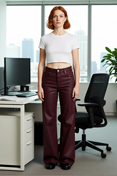 PayBuy Women's Wide Leg Denim Pants Functional Durable Quality Comfortable Aesthetic Premium Stylish