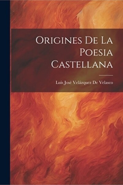 Legare Street Pr Origines De La Poesia Castellana