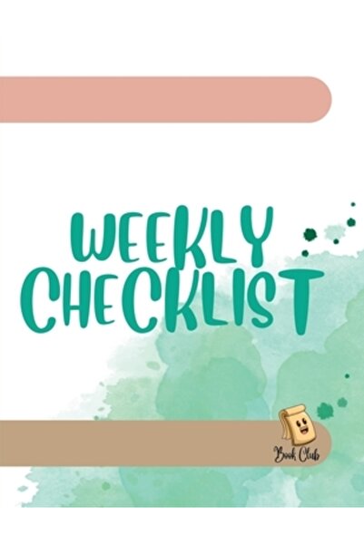 Harpercollins 360 Listă de verificare săptămânală: Listă de verificare săptăm...