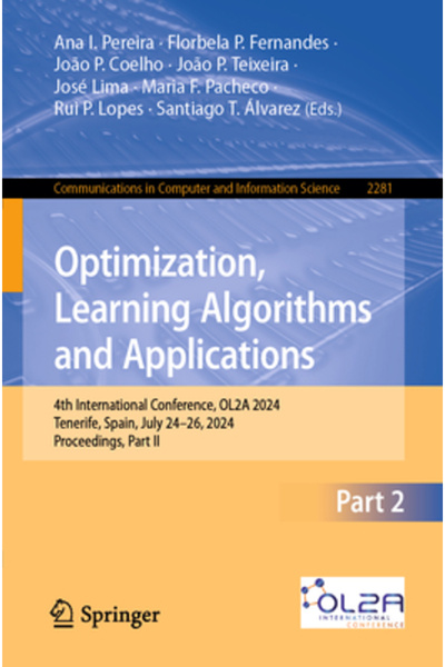 Springer Nature Algoritmi de învățare a optimizării și aplicații: a 4-a Confe...