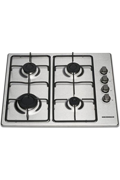 Heinner HBH-V4IEIX built-in gas hob, 4 burners, 58 cm, stainless steel