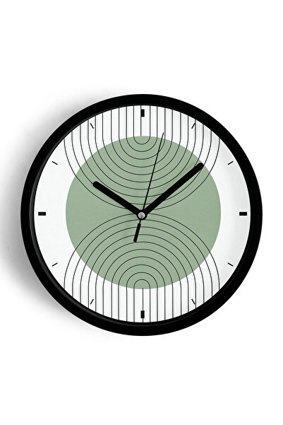 JHAAR Ceas de perete modern cu tematică abstractă - boemă - geometrică - 35 c...