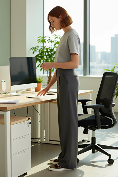 PayBuy Women's High Waist Wide Leg Pleated Woven Pants Functional Durable Quality Comfortable