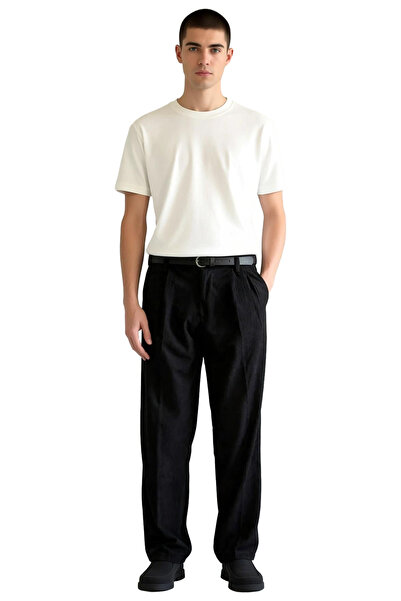 PayBuy Men's Velvet Textured Pants Functional Durable Quality Comfortable Aesthetic Premium Casual