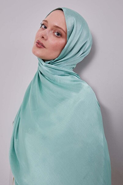 Levidor Çağla Yeşili Janjan Shawl