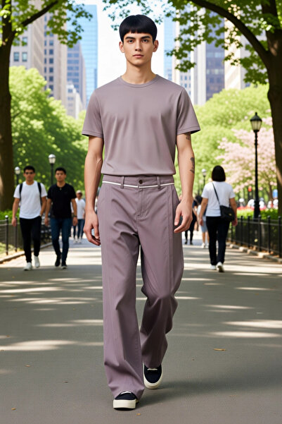 PayBuy Women's Straight Cut Gabardine Trousers Functional Durable Quality Comfortable Aesthetic Premium Stylish