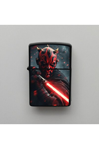 diğerr1 Star Wars Darth Maul Benzinli Siyah Çakmak