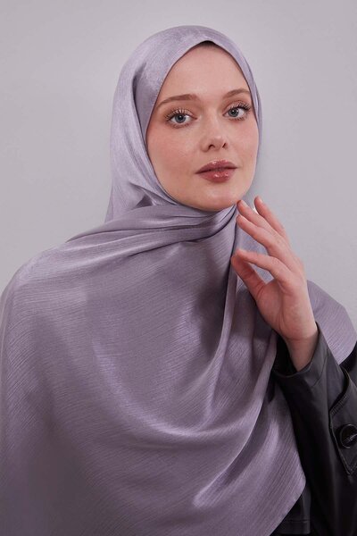 Levidor Metallic Gray Janjan Shawl