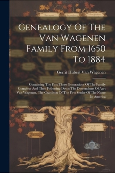Legare Street Pr Genealogia familiei Van Wagenen din 1650 până în 1884: Conți...