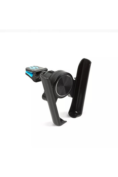 MNC Suport de telefon cu fixare in grilajul de aerisire auto negru