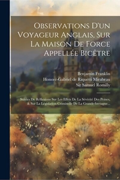 Legare Street Pr Observații D'un Voyageur Anglais Sur La Maison De Force Appell