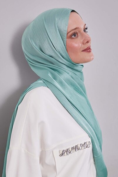 Levidor Çağla Yeşili Janjan Shawl