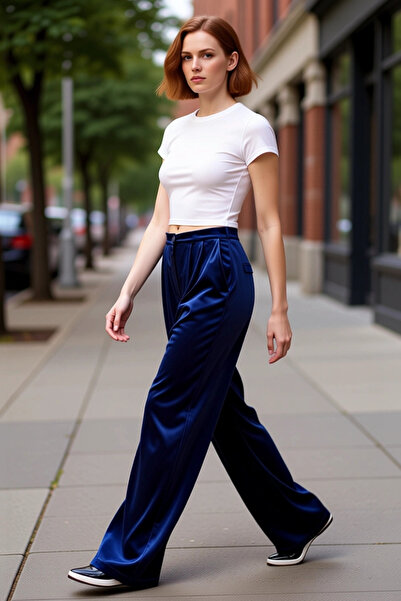 PayBuy Жіночі широкі вельветові штани, елегантний вечірній одяг, функціональний, міцний, якісний, зручний.