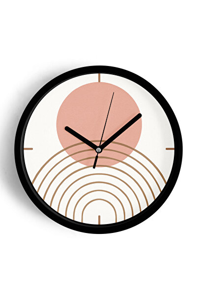 JHAAR Ceas de perete abstract cu aspect vintage - Ceas de perete boem - 25 cm...