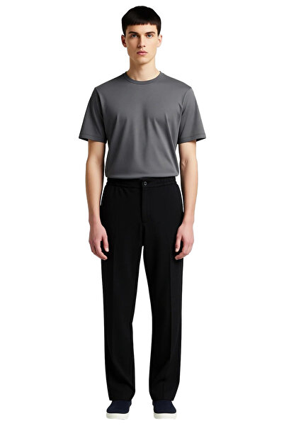 PayBuy Women's High Waist Straight Cut Pique Pants Functional Durable Quality Comfortable Aesthetic Stylish