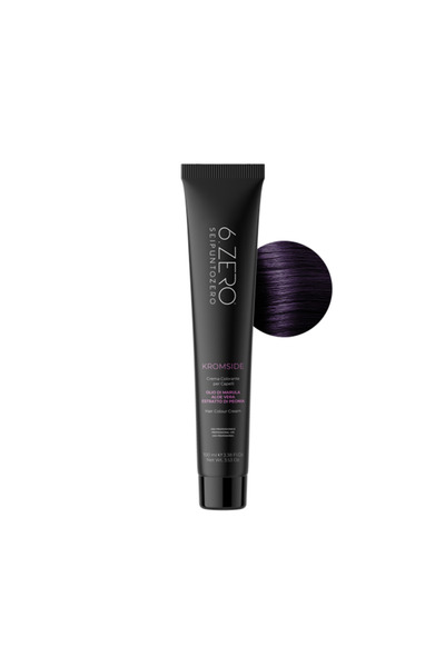 6.Zero Professional permanent hair dye, Kromside satin violet 2.2 100 ml