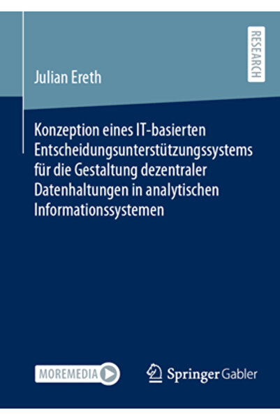 Springer Gabler Konzeption Eines It-Basierten Entscheidungsunterst