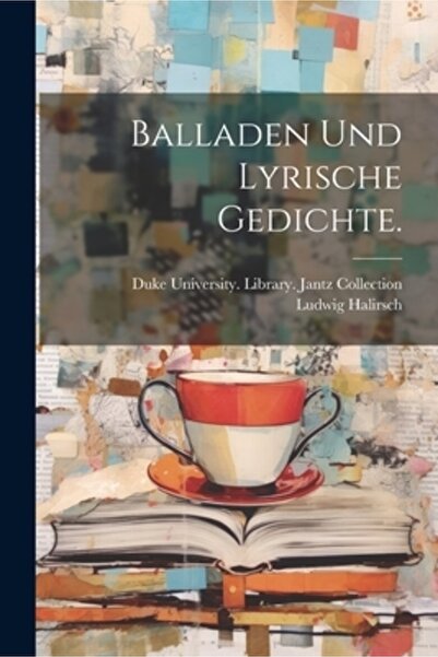 Legare Street Pr Balladen und lyrische Gedichte.