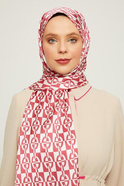 Levidor Burgundy Square Double Color Angel Shawl