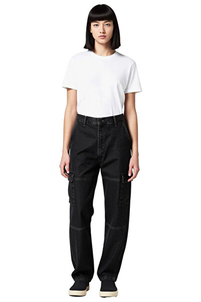 PayBuy Men's Loose Fit Cargo Pocket Detailed Denim Trousers Functional Durable Quality Comfortable Stylish