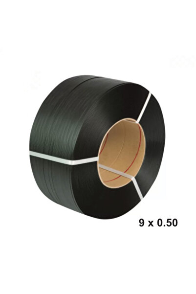 OEM Bandă PP (Polipropilenă) 9 mm x 0,50 mm, 4000 m/rolă, miez de 200 mm