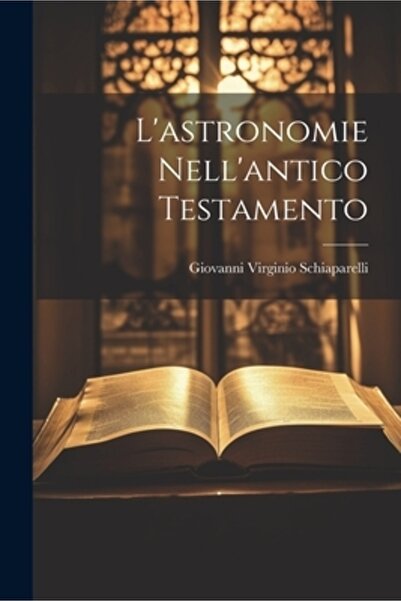 Legare Street Pr L'astronomie Nell'antico Testamento