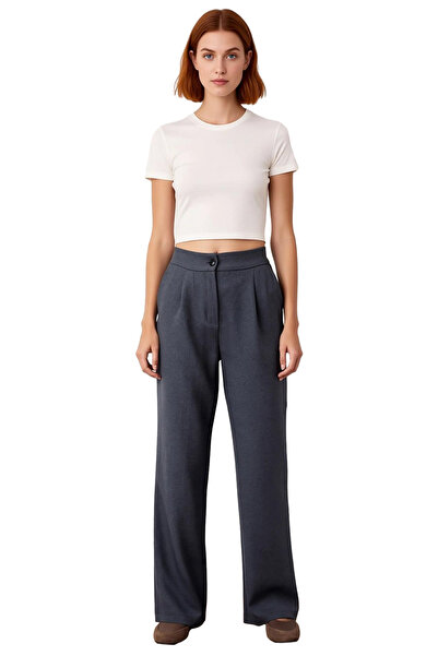 PayBuy Women's High Waist Straight Cut Woven Fabric Pants Functional Durable Quality Comfortable Stylish