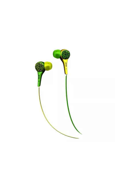 Maxell Casca in ureche 3.5 mm verde cu galben Audio Wild