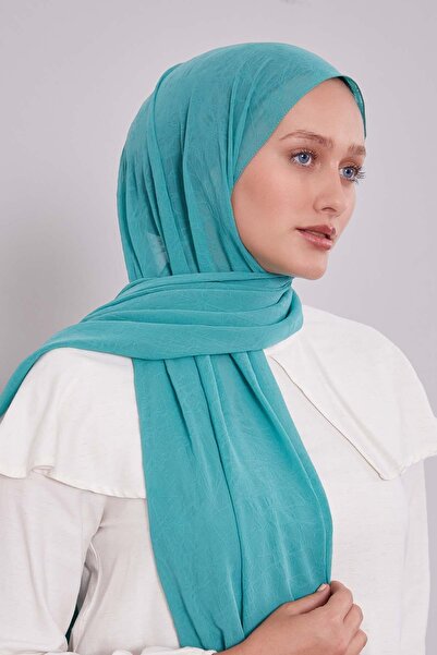 Levidor Zümrüt Frozen Crepe Shawl