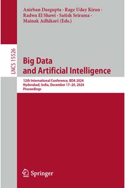 Springer Nature Big Data și Inteligență Artificială: A 12-a Conferință Intern...