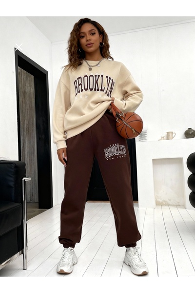 LAPS Women's Brooklyn Bottom Top Tracksuit Set